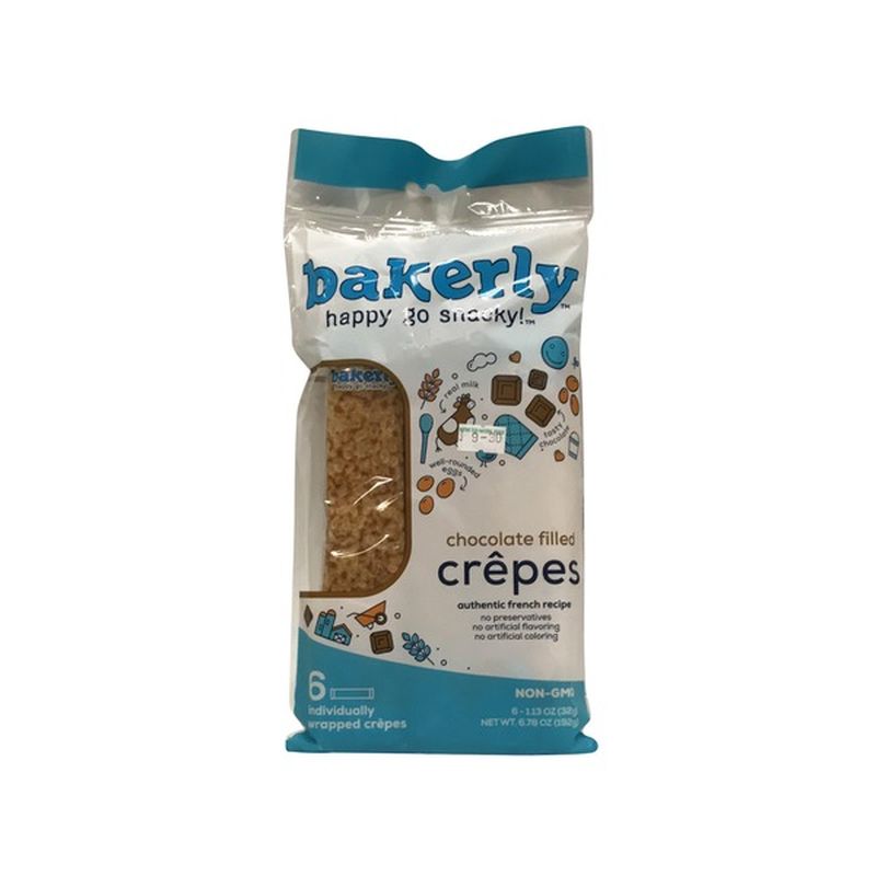 Bakerly Chocolate Hazelnut Filled Crepes To Go Oz From Fresh