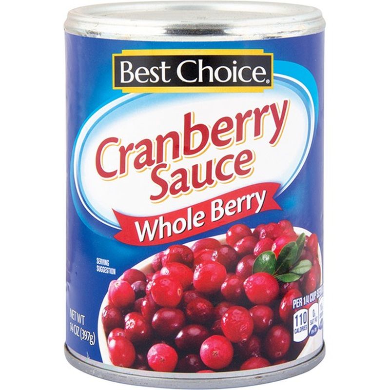 Best Choice Whole Berry Cranberry Sauce (14 oz) Instacart