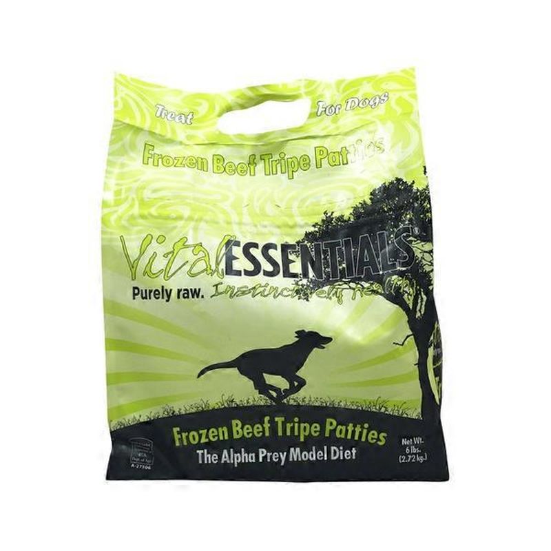 Vital Essentials Frozen Beef Tripe Dog Food (6 lb) Instacart