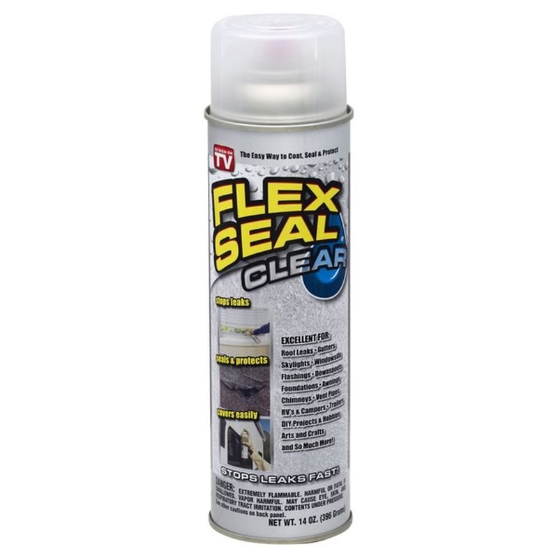 Flex Seal Rubber Sealant Coating Spray, Clear (14 oz) - Instacart