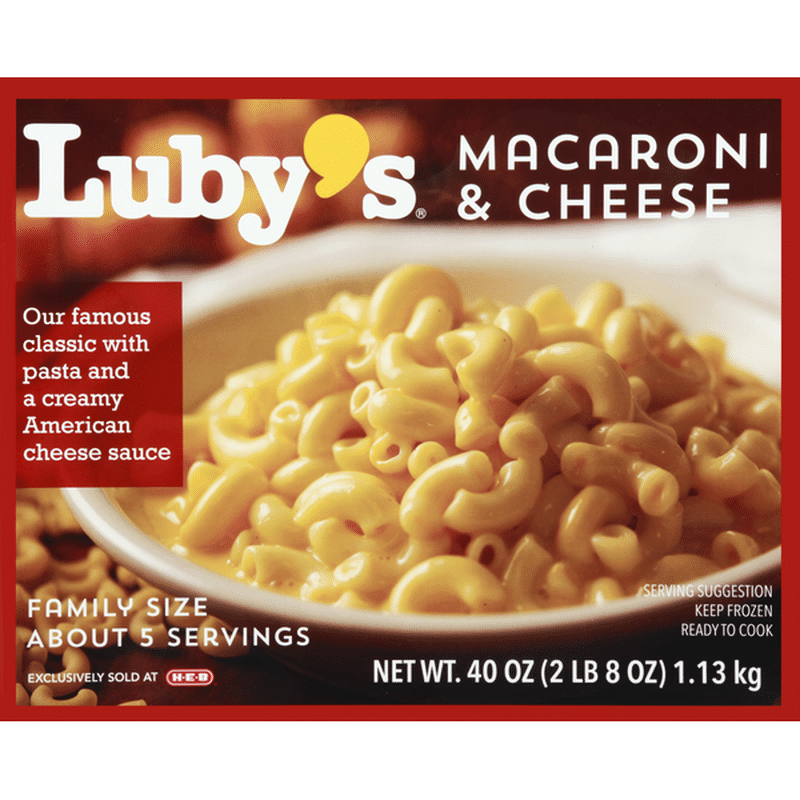 Luby's Macaroni & Cheese, Family Size (40 oz) Instacart