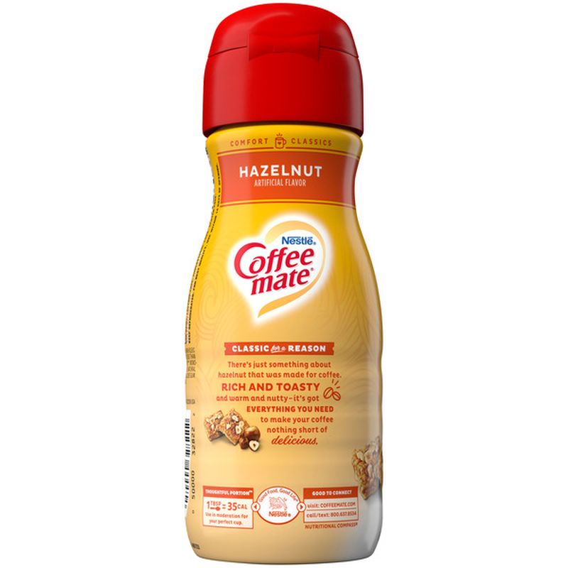 Coffee Mate Hazelnut Liquid Coffee Creamer Oz Instacart