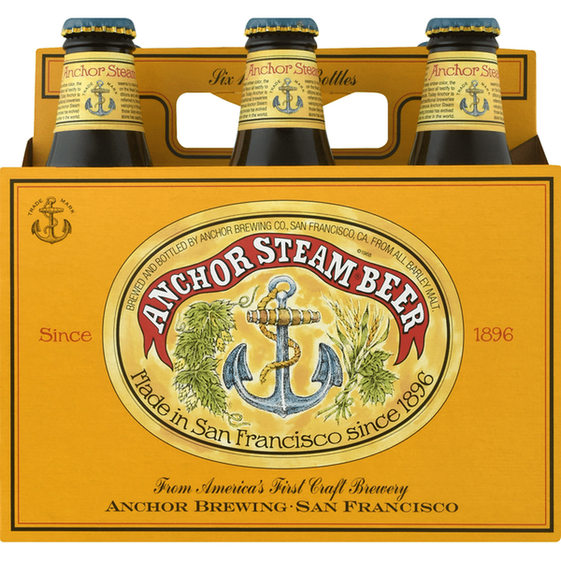 Anchor Brewing Beer, Anchor Steam (12 fl oz) Instacart
