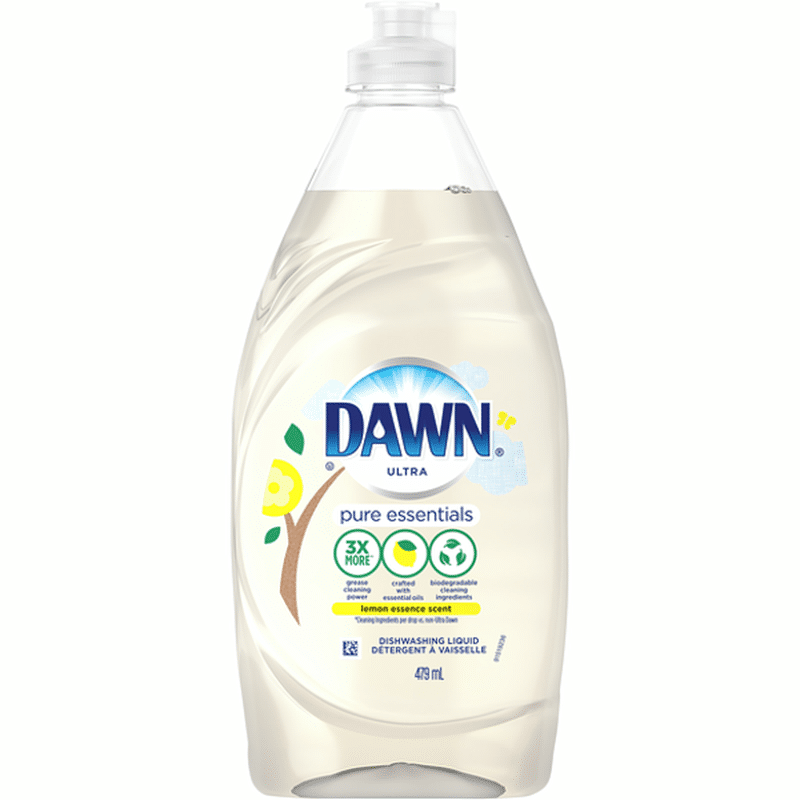 Dawn Dishwashing Liquid Dish Soap, Lemon Essence (16.2 oz) Instacart