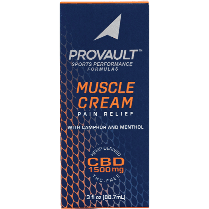 Provault 1500mg CBD Muscle Cream Pain Relief (3 fl oz) Instacart