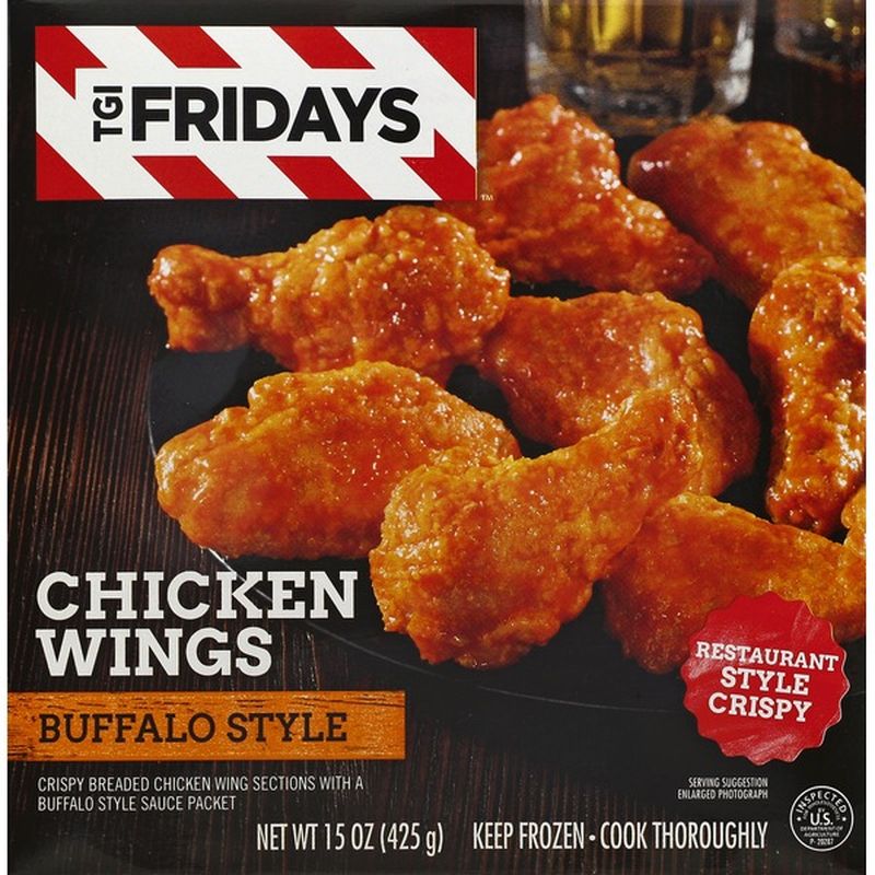 Tgif Crispy Buffalo Style Chicken Wings (15 oz) from Stop & Shop ...