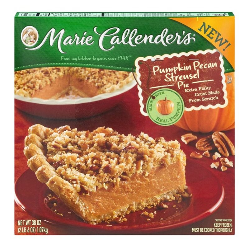 Marie Callender s Pumpkin Pecan Pie 38 Oz Instacart