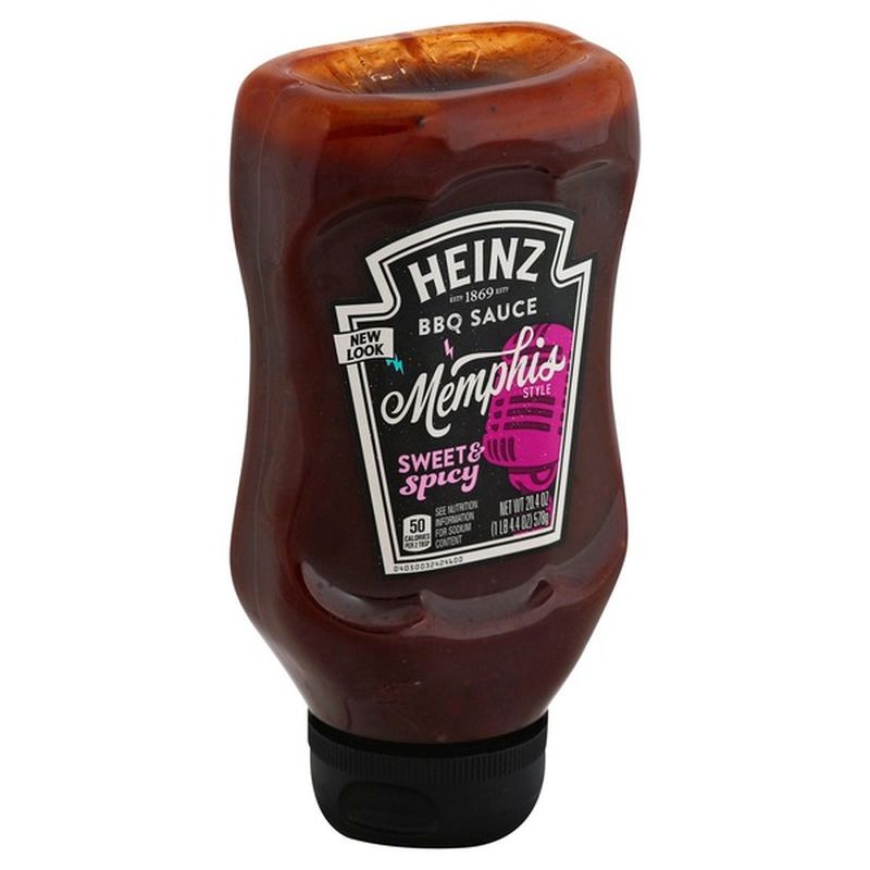 Heinz Memphis Style Sweet & Spicy BBQ Sauce (20.4 oz) from Key Food