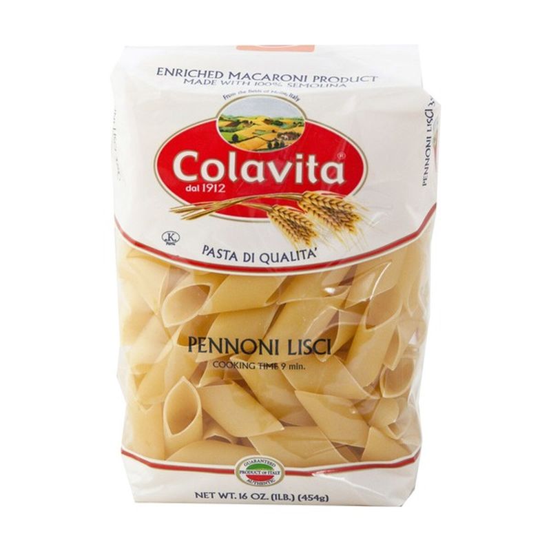 Colavita Pennoni Lisci Pasta 1 Lb Instacart