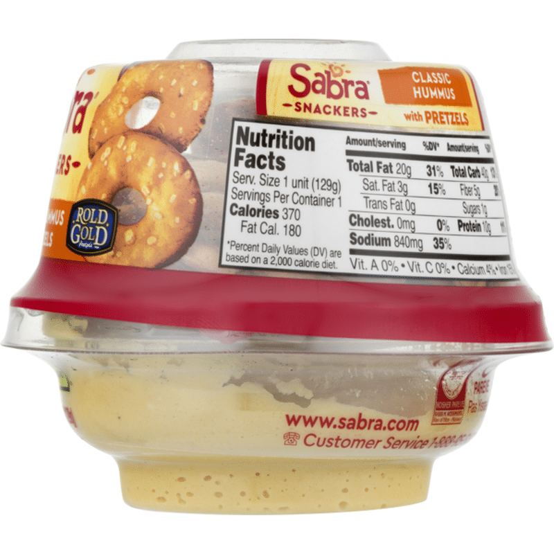Sabra Classic Hummus With Pretzels (4.56 oz) from BevMo! Instacart