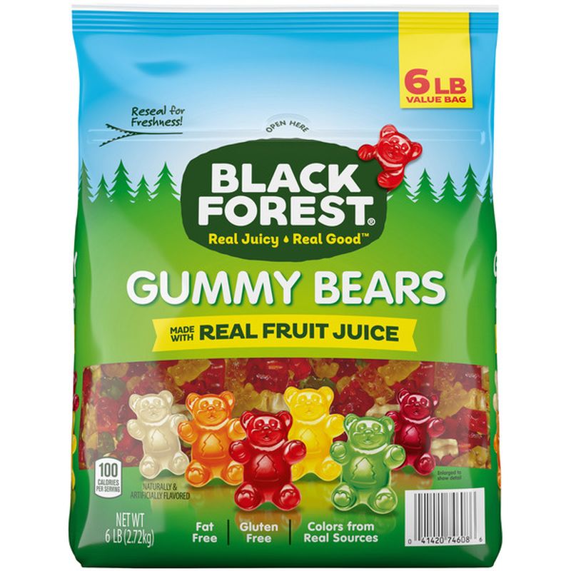 Black Forest Gummi Gummy Bears Candy (6 oz) Instacart