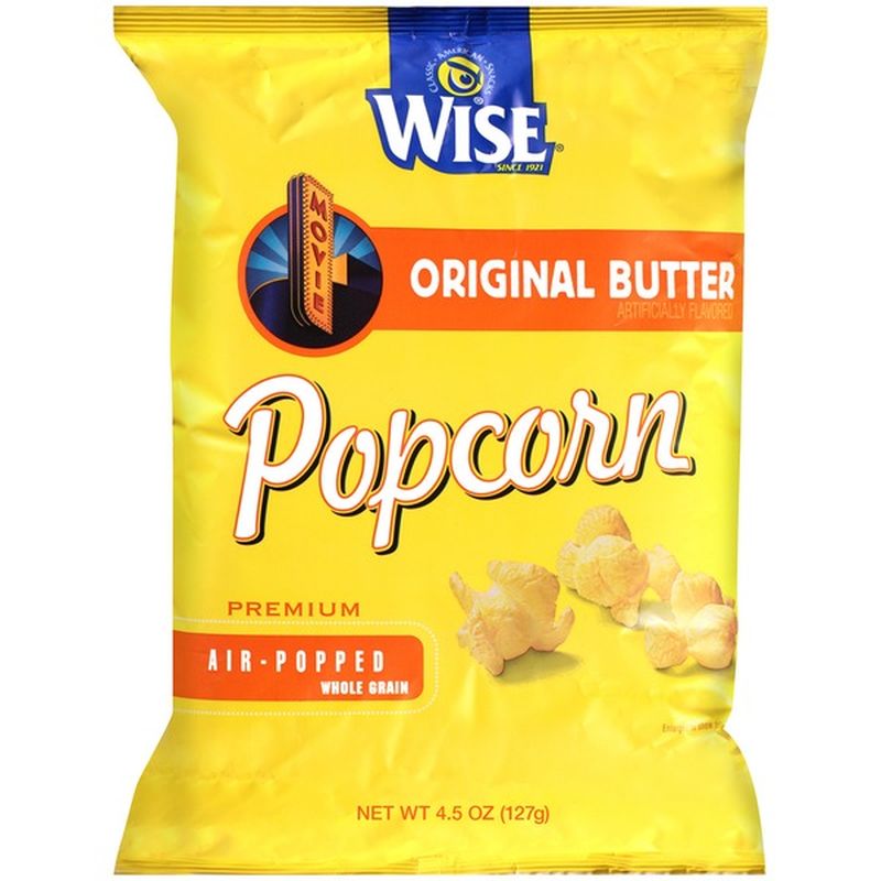 Wise Original Butter Popcorn (4.5 oz) Instacart