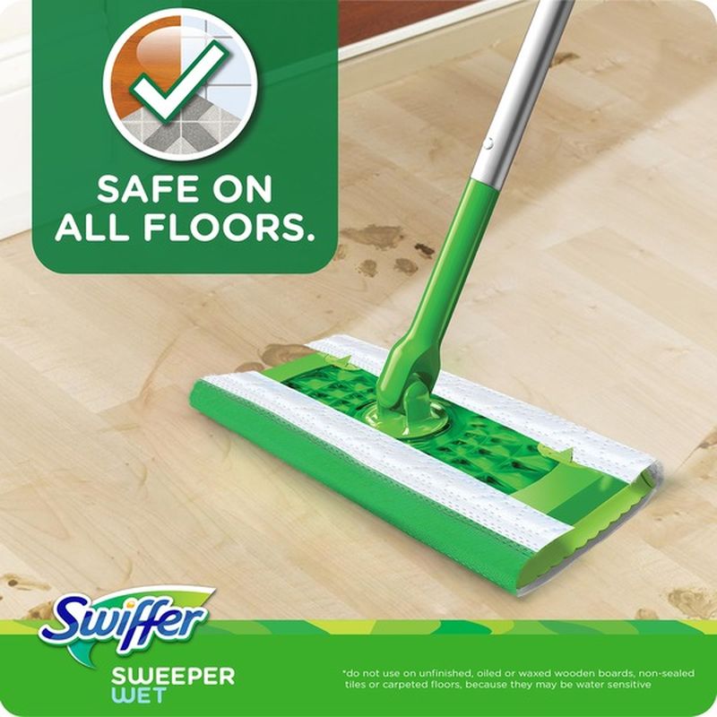 swiffer sweeper wet mopping pad