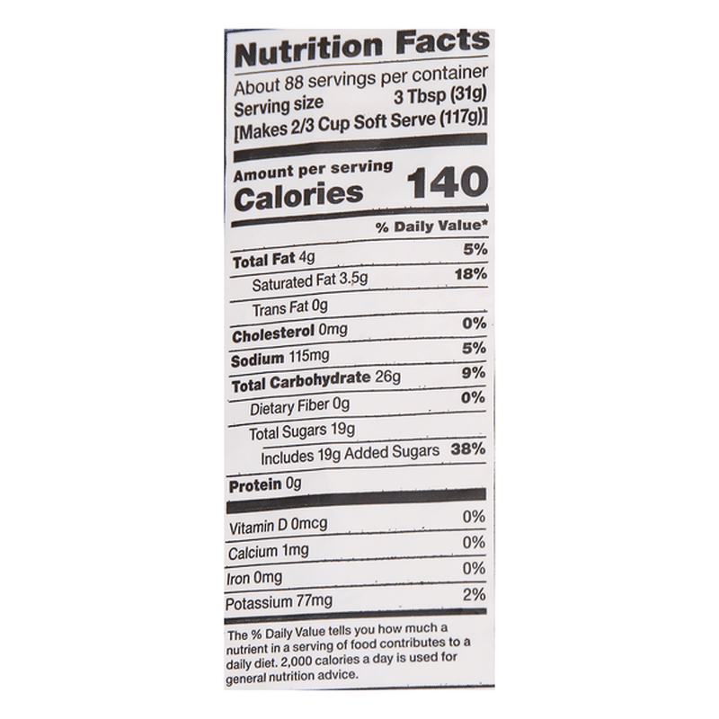 Frostline Soft Serve Mix, Vanilla Flavored (6 lb) Instacart