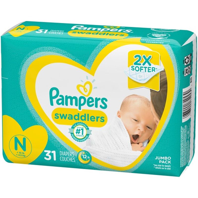 pampers new baby born