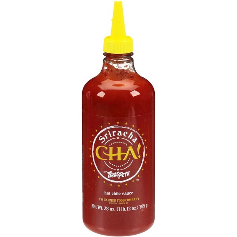 Texas Pete Sriracha Cha! Hot Chile Sauce (28 oz) - Instacart