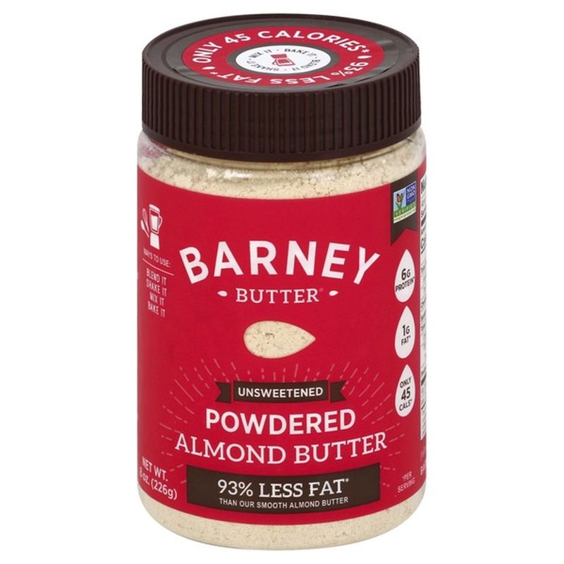 Barney Almond Butter, Unsweetened, Powdered (8 oz) Instacart