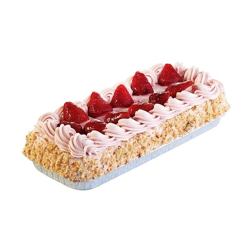 H E B Strawberry Tres Leches Cake 1 8 Sheet Each Instacart