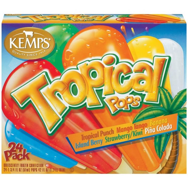 Kemps Variety Tropical Pops (24 ct) Instacart