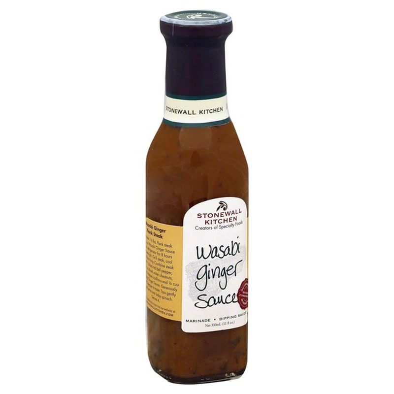 Stonewall Kitchen Ginger Sauce, Wasabi (11 oz) Instacart