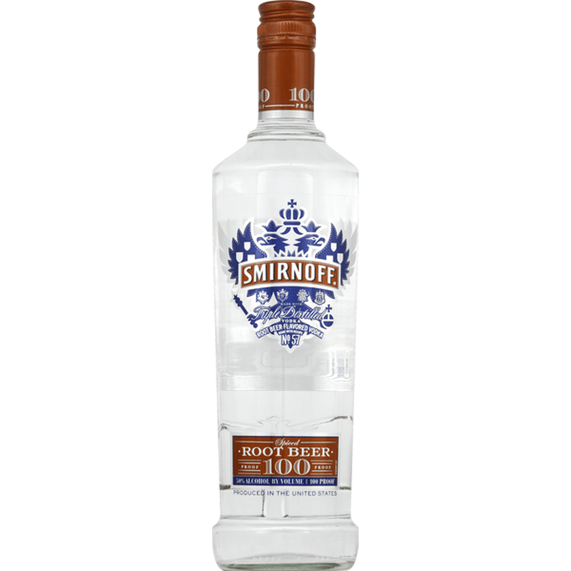 Smirnoff Vodka, Spiced Root Beer (750 ml) Instacart