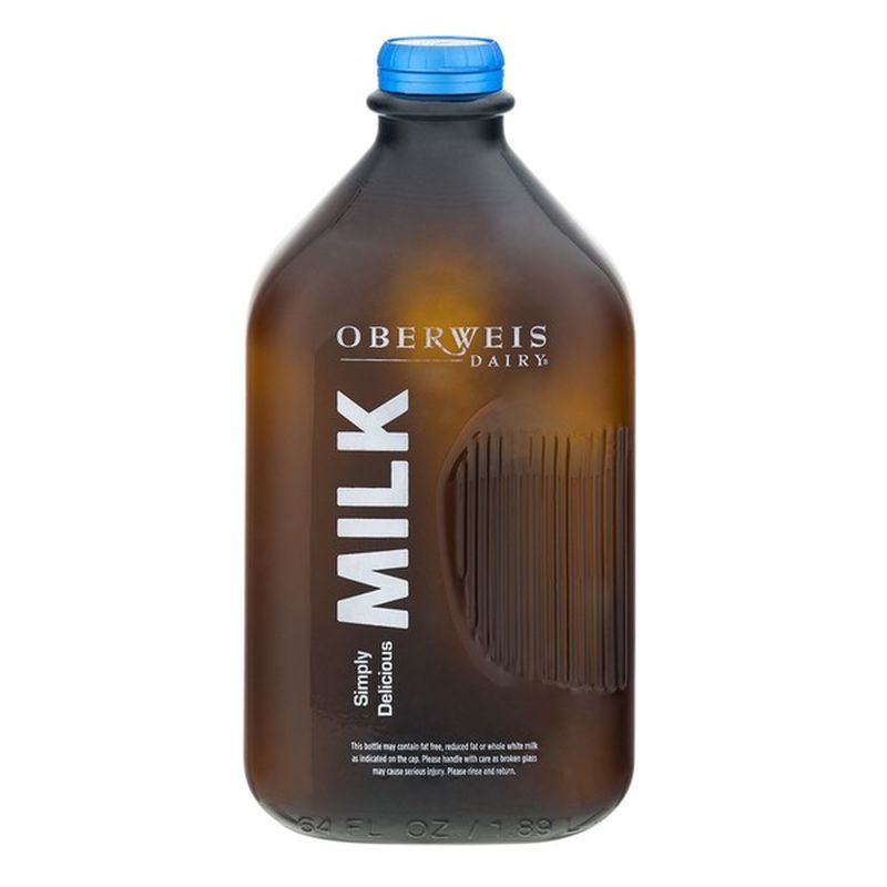 Oberweis Dairy Milk, Whole (64 oz) Instacart