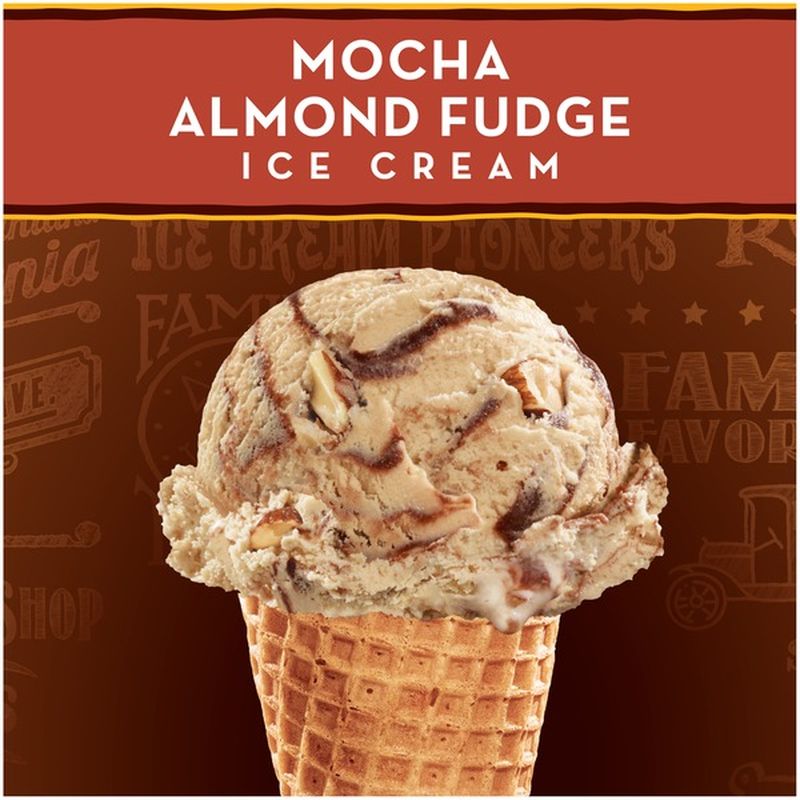 Edy's/dreyer's Mocha Almond Fudge Ice Cream (1.5 qt) Instacart