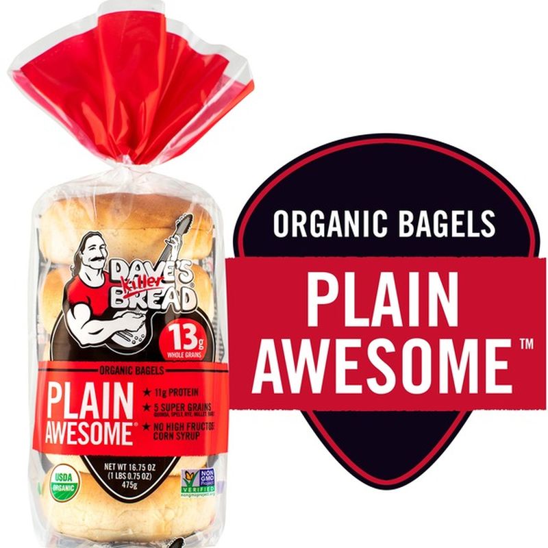 Dave's Killer Bread Organic Bagels (1.5 lb) from Stater Bros. - Instacart