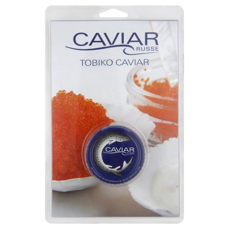 Caviar Russe Caviar, Tobiko (1.75 oz) Delivery or Pickup