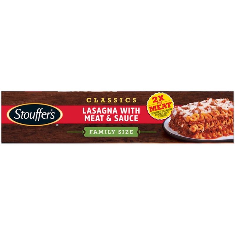 Stouffer's CLASSICS Family Size Lasagna with Meat & Sauce