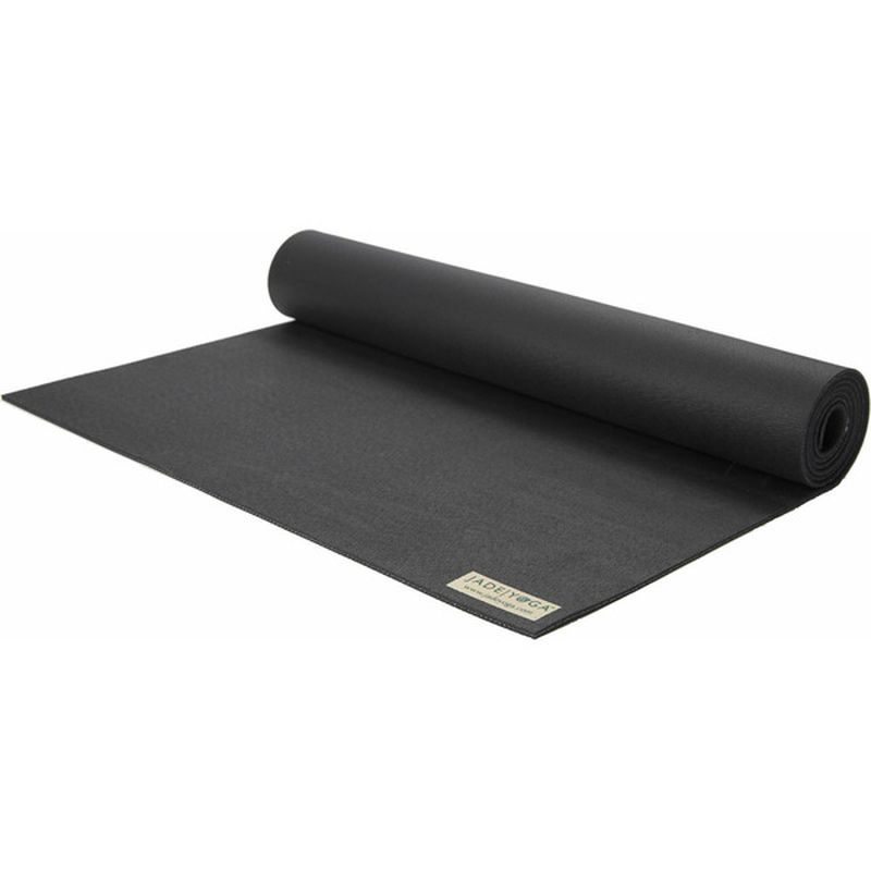 Jade Yoga 68" Black Yoga Mat