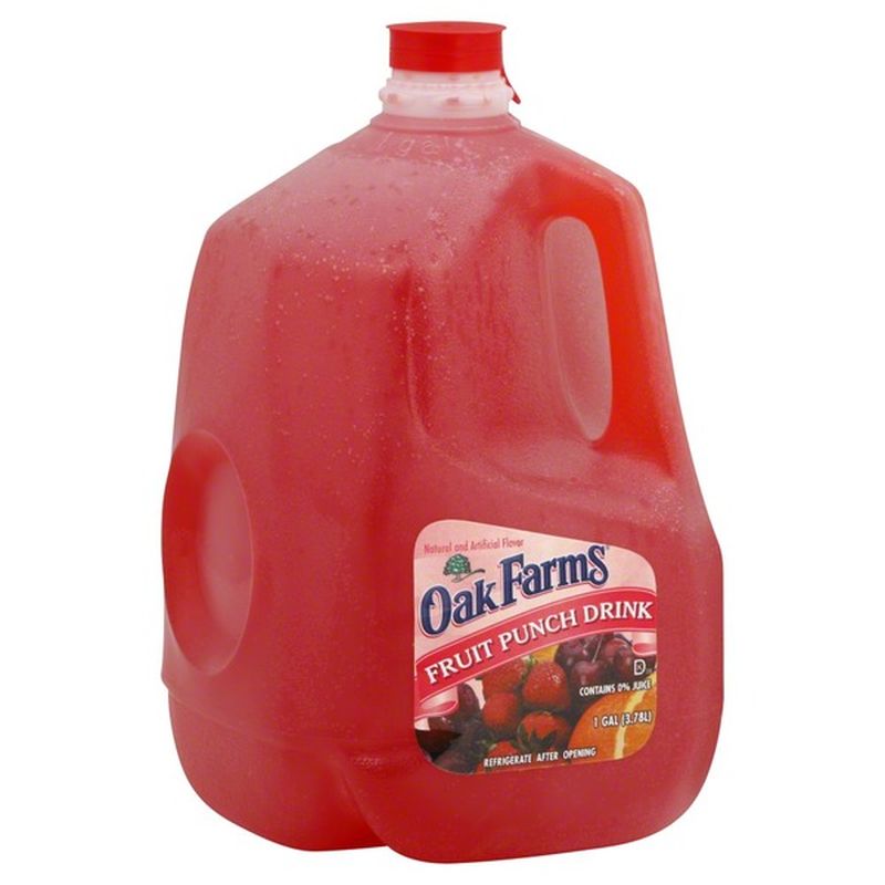 Oak Farms Drink, Fruit Punch (1 Gal) - Instacart