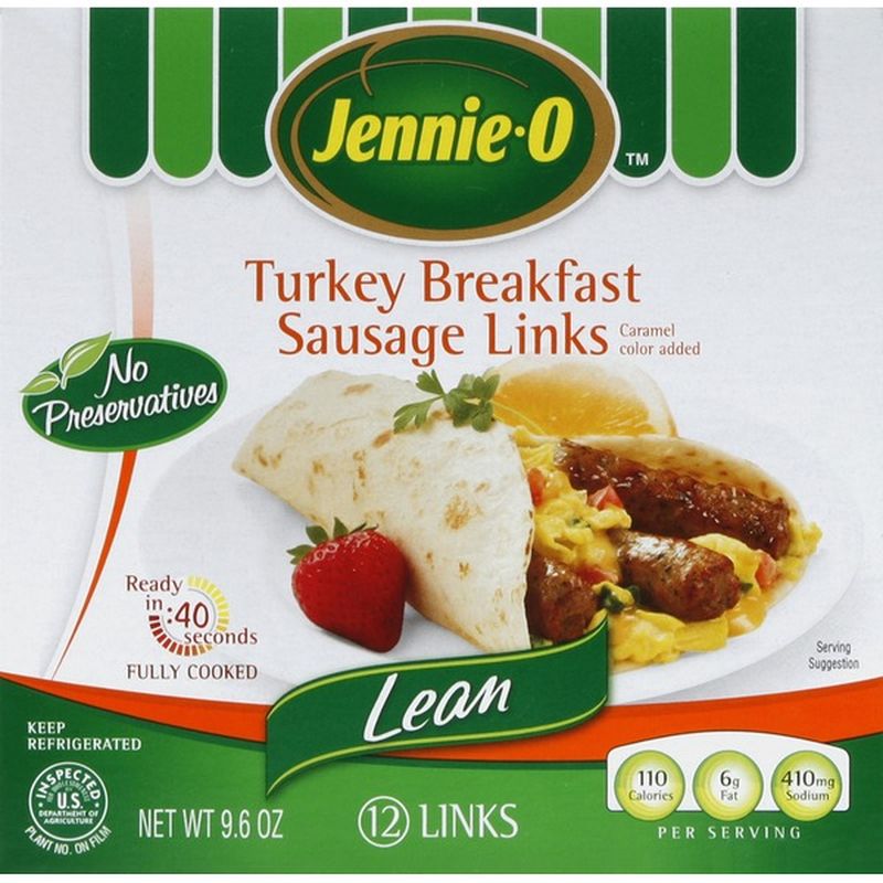 JennieO Turkey Breakfast Sausage, Links, Lean (12 each) Instacart