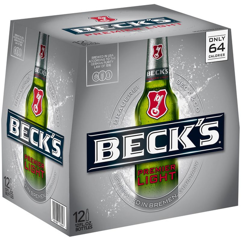 Beck’s Premier Light Beer (12 fl oz) Instacart