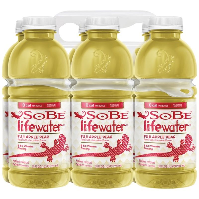 SoBe Lifewater 0 Calorie Fuji Apple Pear Water Beverage (20 fl oz