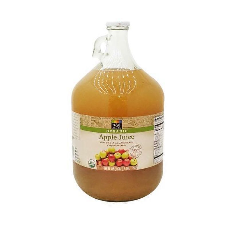 365 Organic Unfiltered Apple Juice (128 fl oz) Instacart