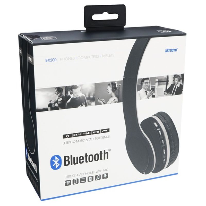 Sentry Pro Black Bluetooth Headphone