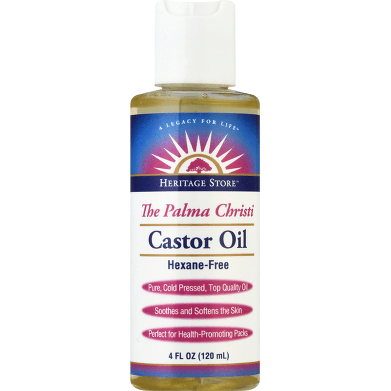 Heritage Store Castor Oil (4 oz) Instacart