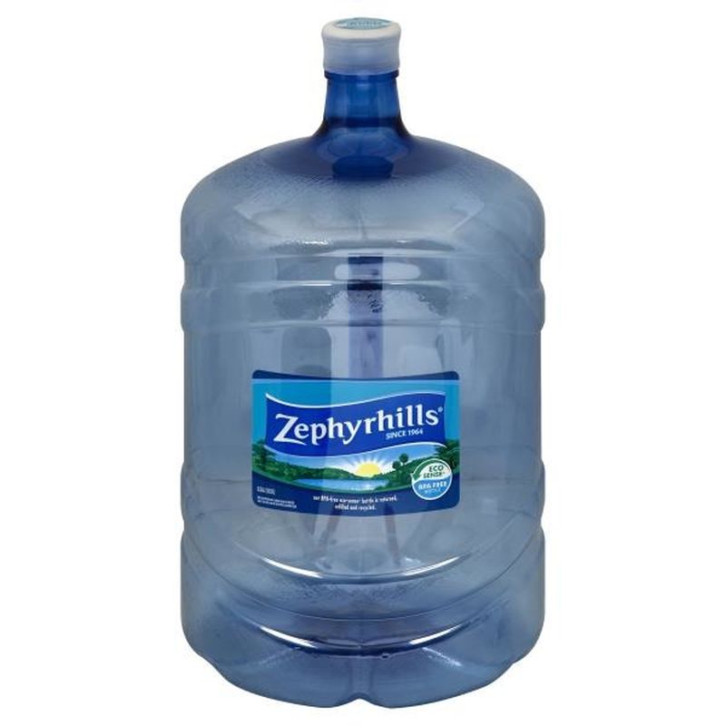 Zephyrhills Water, 100 Natural Spring (5 gal) from Publix Instacart