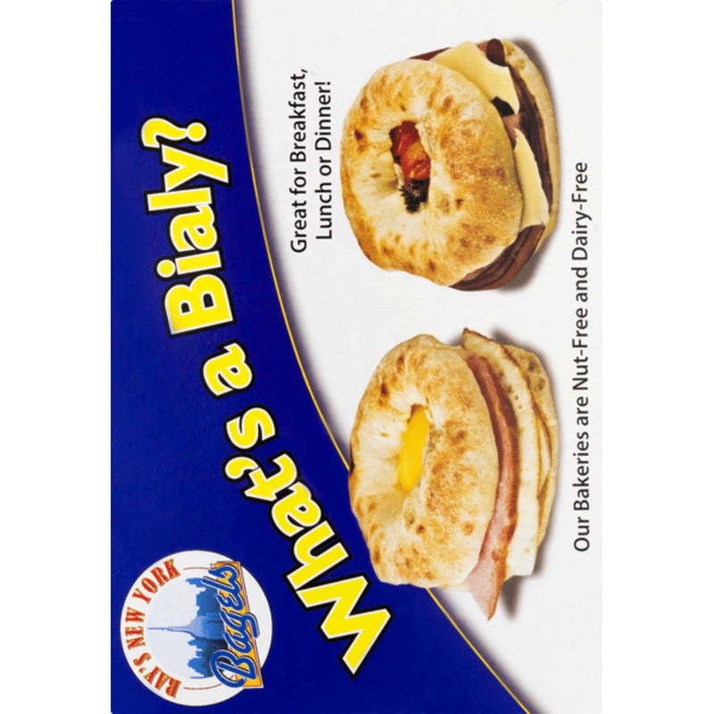 Ray's New York Bagels What's A Bialy? (6 ct) Instacart