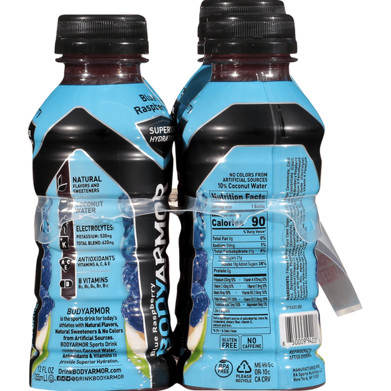 Bodyarmor Super Drink Blue Raspberry 8 Each Delivery Or Pickup Near Me Instacart