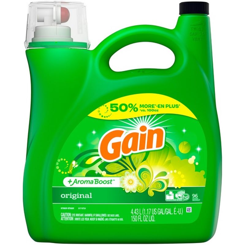 gain laundry detergent ingredients