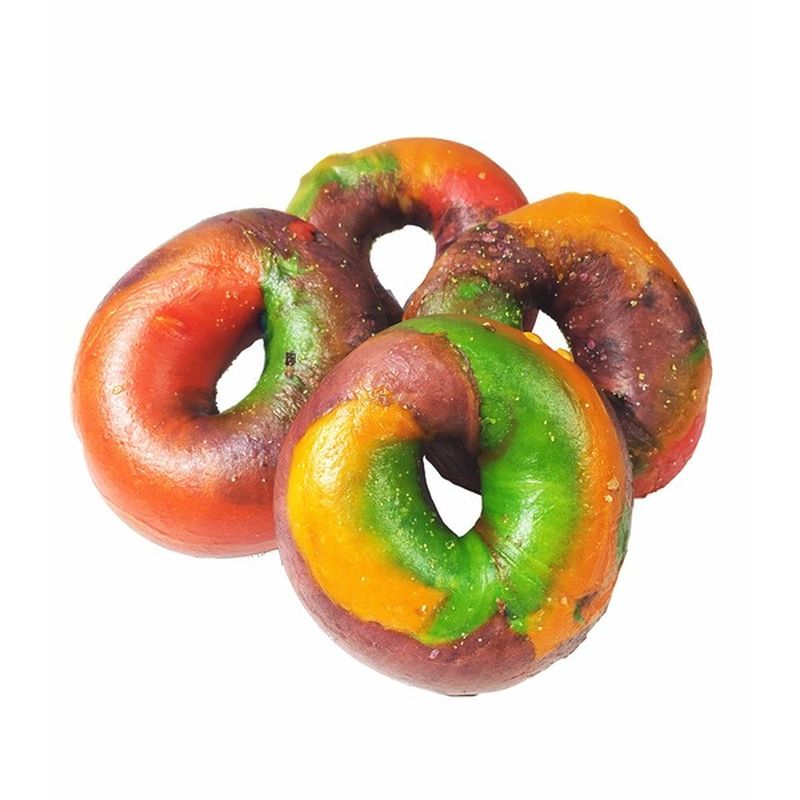 Stew Leonard's Rainbow Bagel
