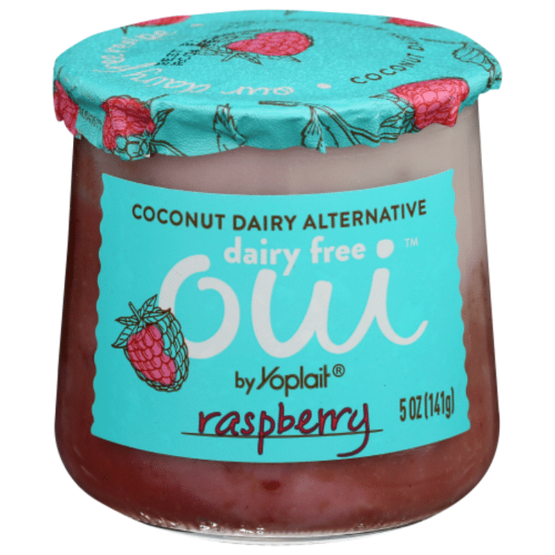 Oui Coconut Dairy Alternative, Dairy Free, Raspberry (5 oz) Instacart