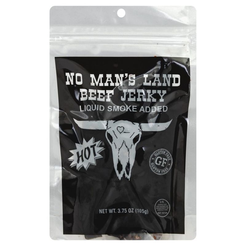 No Mans Land Beef Jerky, Hot (3.75 oz) Delivery or Pickup Near Me