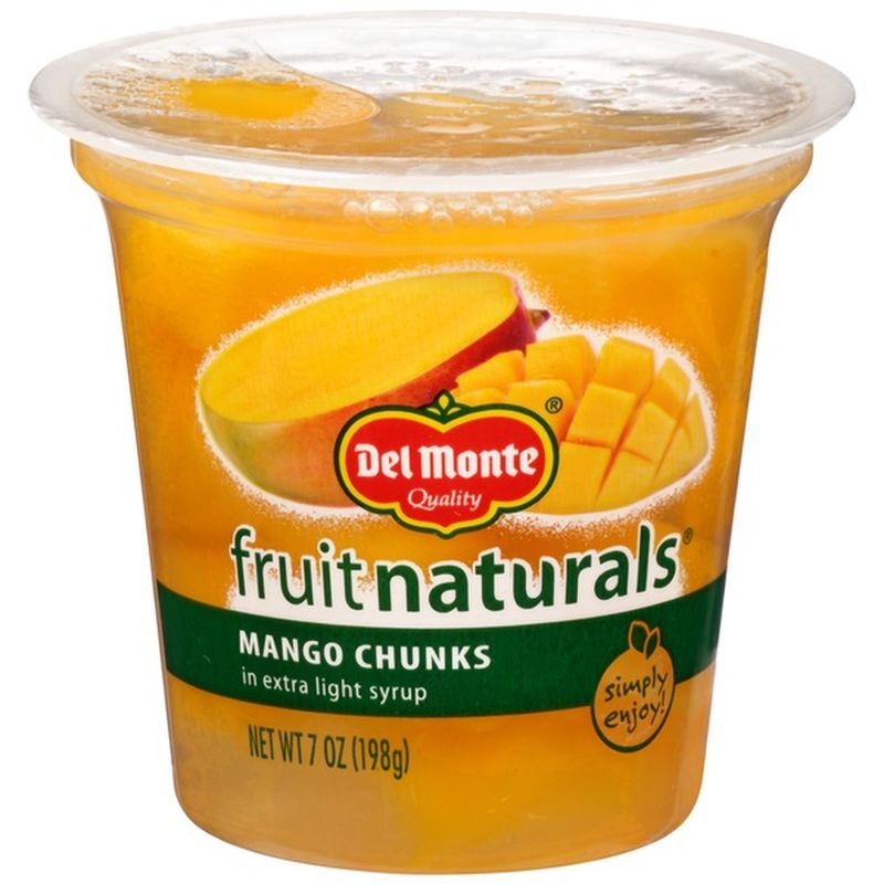 Del Monte Mango Chunks 7 Oz Container From Lunardis Markets Instacart