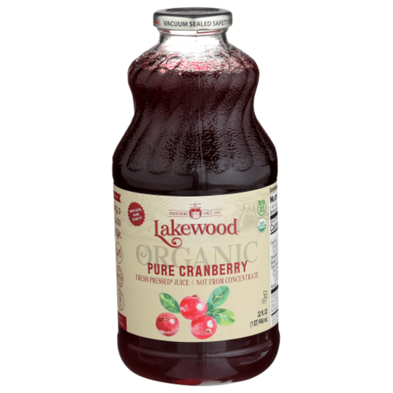 Lakewood Juice Organic Pure Cranberry 32 Oz Instacart 1900