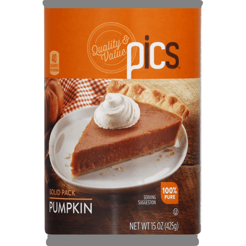 PICS Pumpkin Pie Filling (15 oz) Instacart