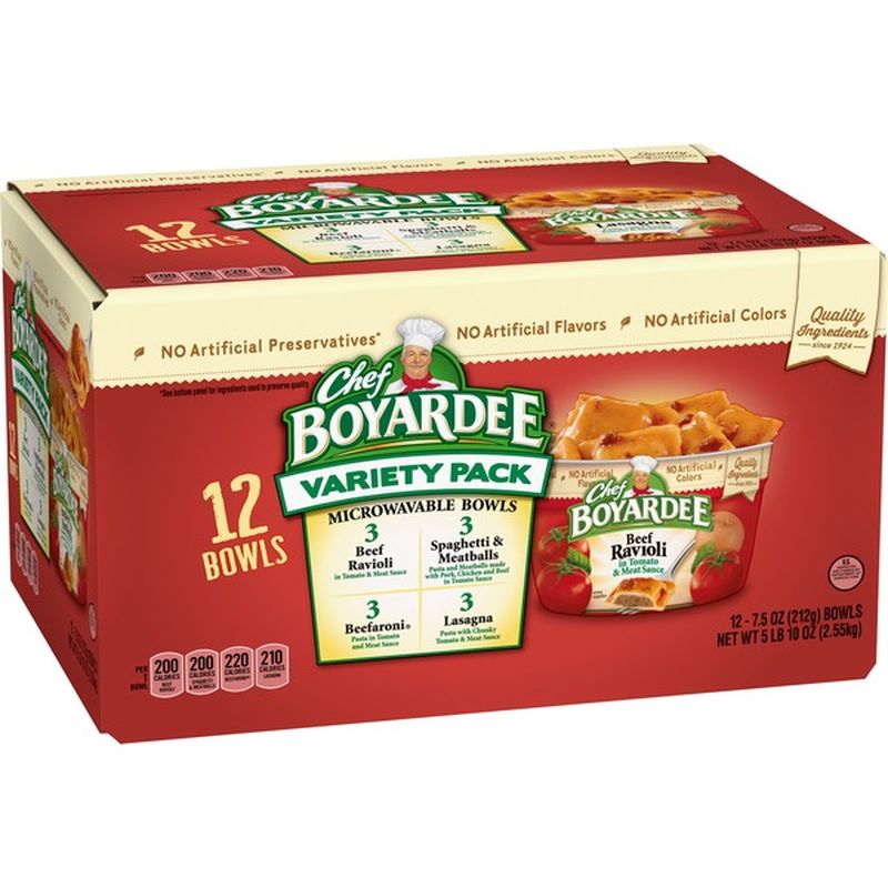 Chef Boyardee Club Variety Pack (90 oz) - Instacart