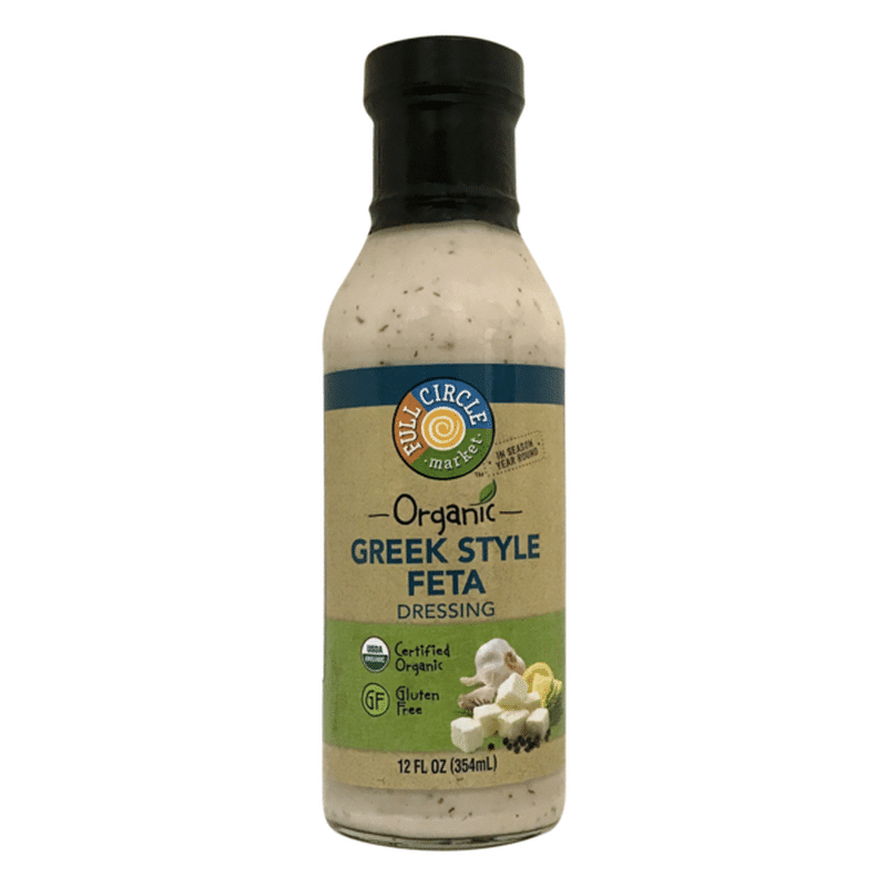 Full Circle Greek Style Feta Dressing (12 fl oz) Instacart